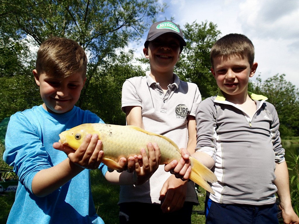 stage de pêche enfant 