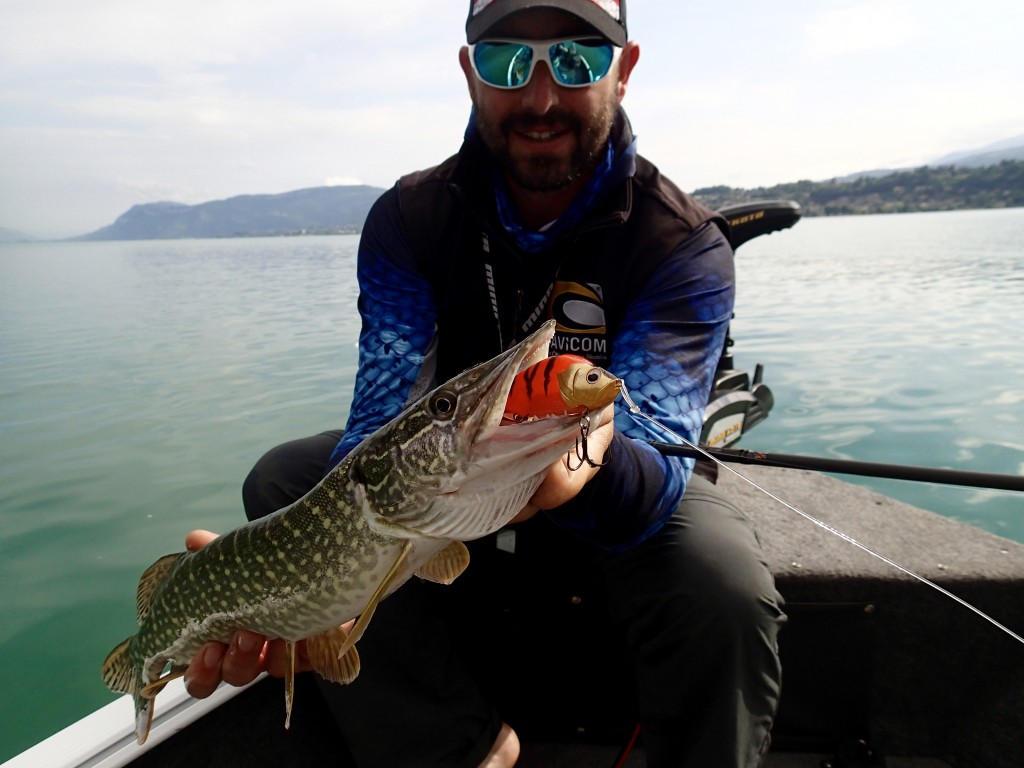 pêche au lac du Bourget 