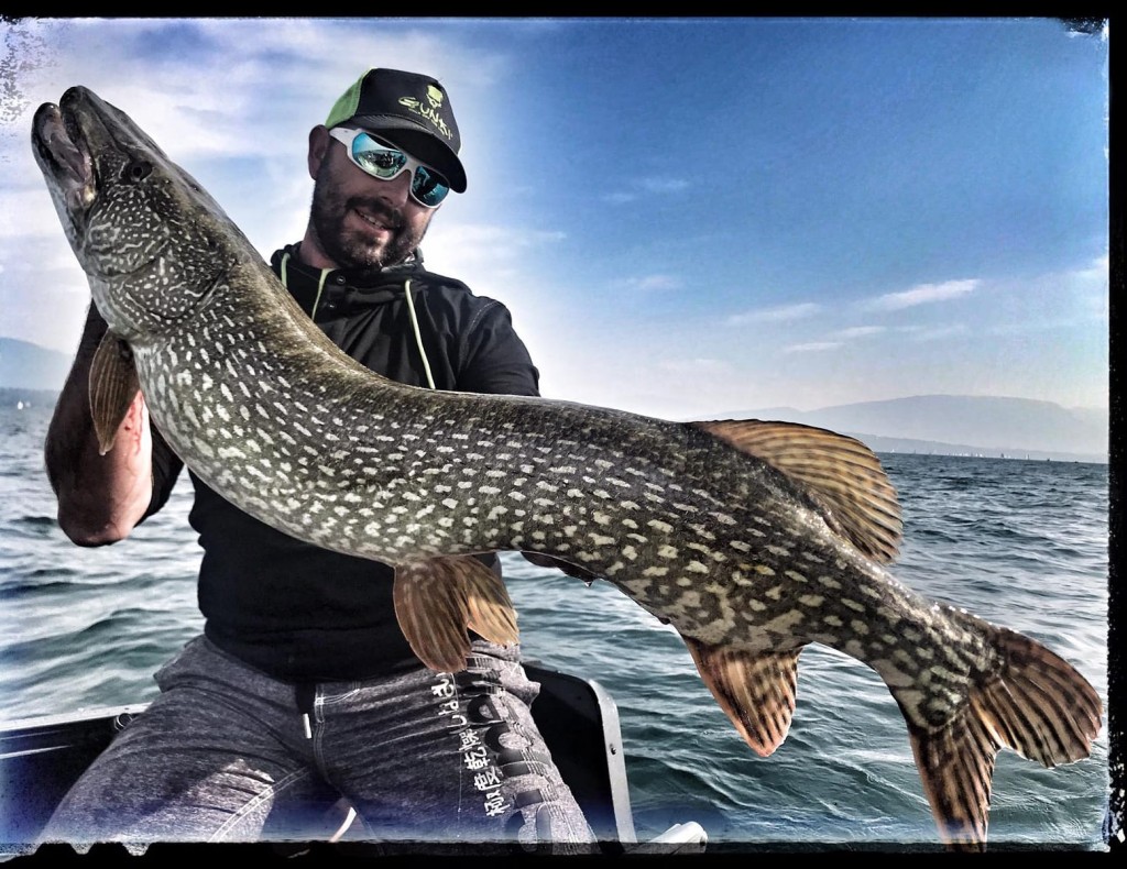 pêche du brochet au lac du Bourget-Annecy-Leman