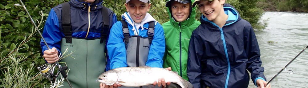 stage pêche ado en Savoie